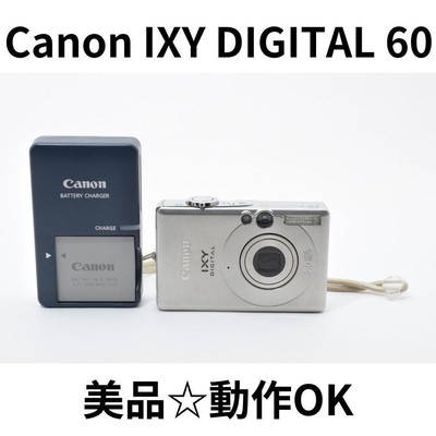 Canon IXY digital 60 】シルバー デジタルカメラ 美品 動作品 Canon 