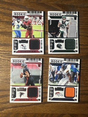 Rookie Ticket Patches Lot 2024 Contenders - MHJ/Allen Variation - Penix/Estime