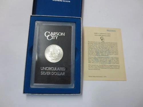 1883-CC GSA Morgan Dollar BU w/ Box & COA