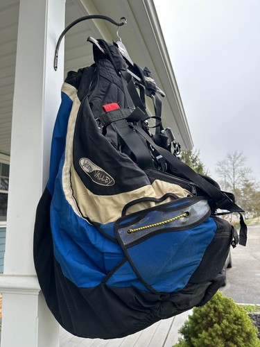 paraglider and harness complete kit
