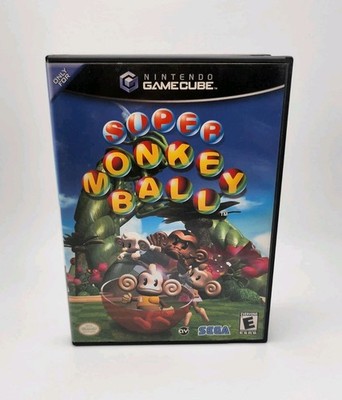 Super Monkey Ball (Nintendo GameCube, 2001) CIB Complete W/ Manual [Tested]