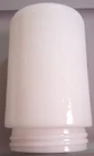 Vintage White Milk glass Threaded Factory/Warehouse Screw On Light Globe
