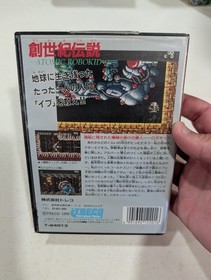 ATOMIC ROBO KID Mega Drive / GENESIS  MD SEGA MEGADRIVE Game, Box Manual