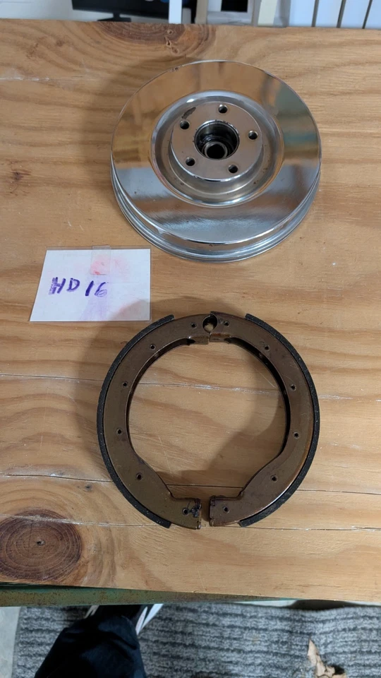 HARLEY DAVIDSON PALA PAN HEAD V DOBLE TAMBOR FRENO DELANTERO CON ZAPATAS Foto 2 de 4