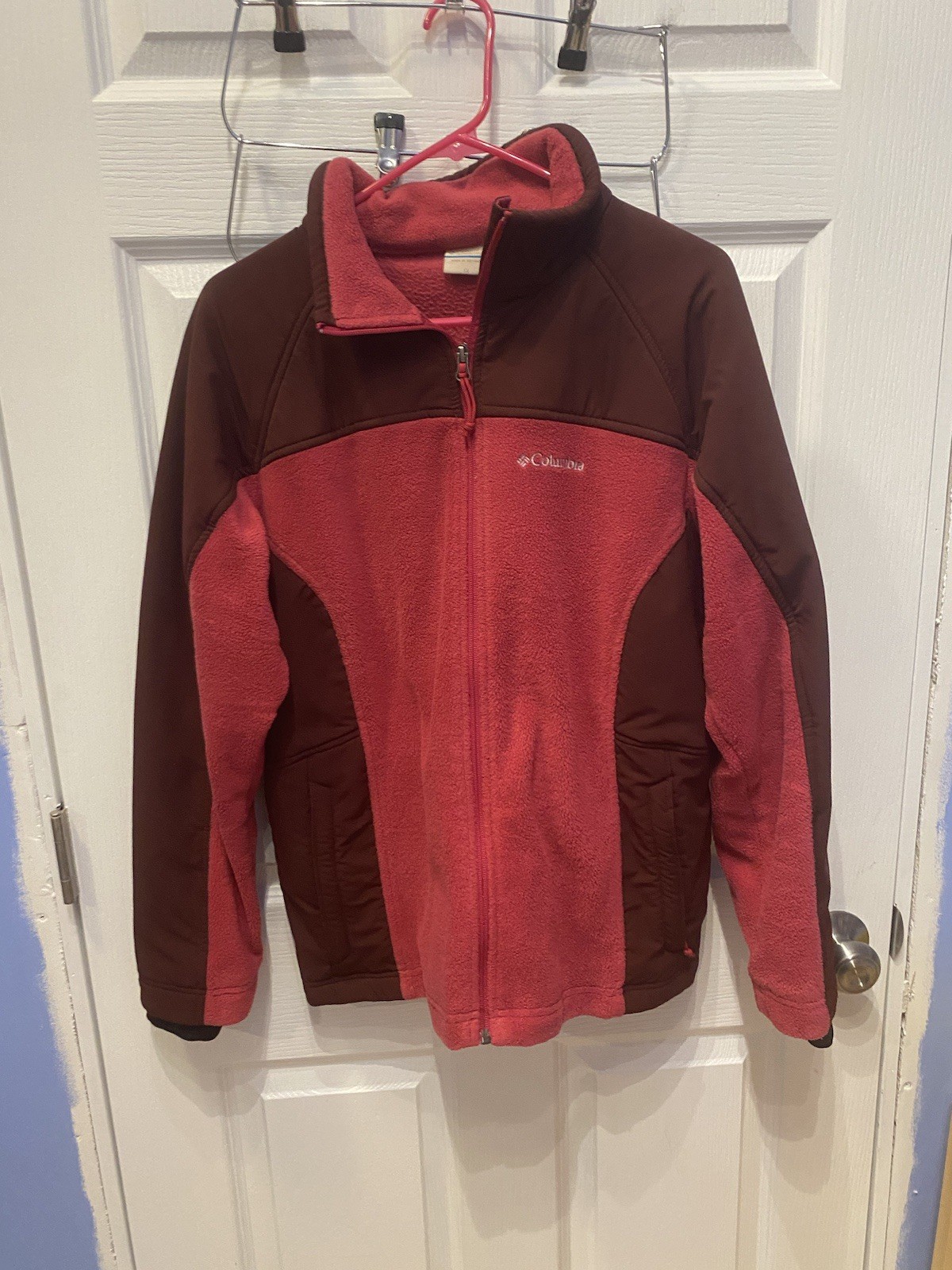 Pink Columbia Fleece Jacket Women’s Size XL Excellent Condition Full Zip