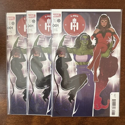 X-Men Hellfire Gala #1 Adam Hughes 1-50 Variant Lot Of 3
