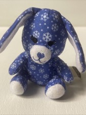 Build A Bear McDonalds Snow Sparkles Bunny Plush 2015