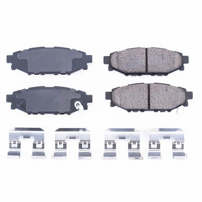 Power Stop for 13-16 Subaru BRZ Rear Z17 Evolution Ceramic Brake Pads w/Hardware