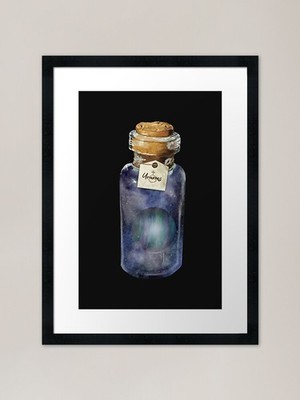 Abgefüllter Uranus Gerahmter Kunstdruck Gerahmtes Wandbild Poster Leinwanddruck Bild