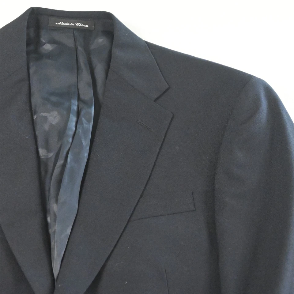 Nicklaus 38S Navy Blue Gold Button Mens Blazer Suit Jacket Sport Coat - Image 2 of 4