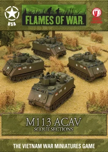 'Nam 1965 - 1972: US M113 Platoon - Vietnam War - Flames of War