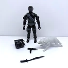 GI Joe 1985 Snake Eyes v2 & Timber 100% Complete w/ Sword Uzi Backpack