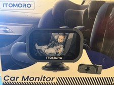 Itomoro Digital Baby Car Monitor. 4.3 Inch LCD Baby Monitor. With Night Vision