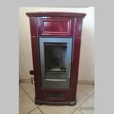 Stufa a pellet Piazzetta completa di tubi di scarico fumi coibentati 