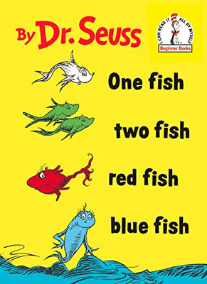 One Fish Two Fish Red Fish Blue Fish -  NEW Dr. Seuss 1960