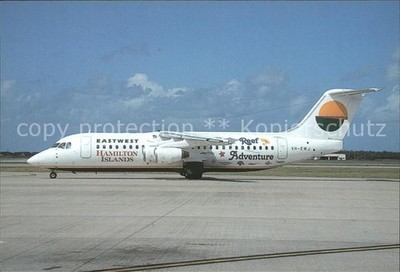 Flugzeuge Zivil Eastwest BAe146-300 VH-EWJ ex G-6-173 c