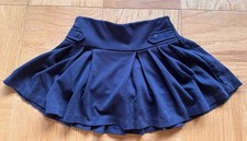 Polo Ralph Lauren Navy Pleated Ponte Skirt Girls Sz. 7