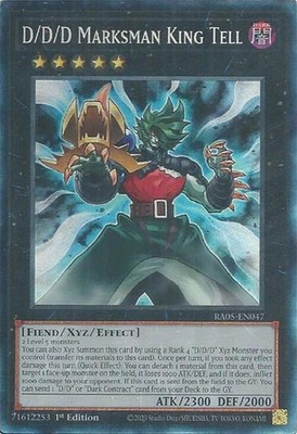 Yu-Gi-Oh! - D/D/D Shooter König Tell - Sammlung Rarität 5 - MINT/NMINT - FR - 1st