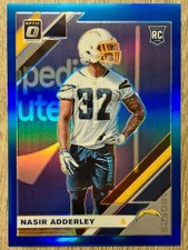2019 Panini Donruss Optic Nasir Adderley RC Rookie #128 Blue Prizm /150