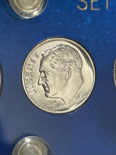 1950 5 Silver Coin Proof Set - In Proof Plastic Holder BX20-18 - Picture 5 of 12