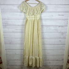 Vintage Gunne Sax Floral Dress Size 9 Small/Medium