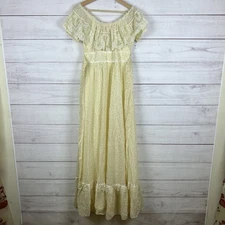 Vintage Gunne Sax Floral Dress Size 9 Small/Medium