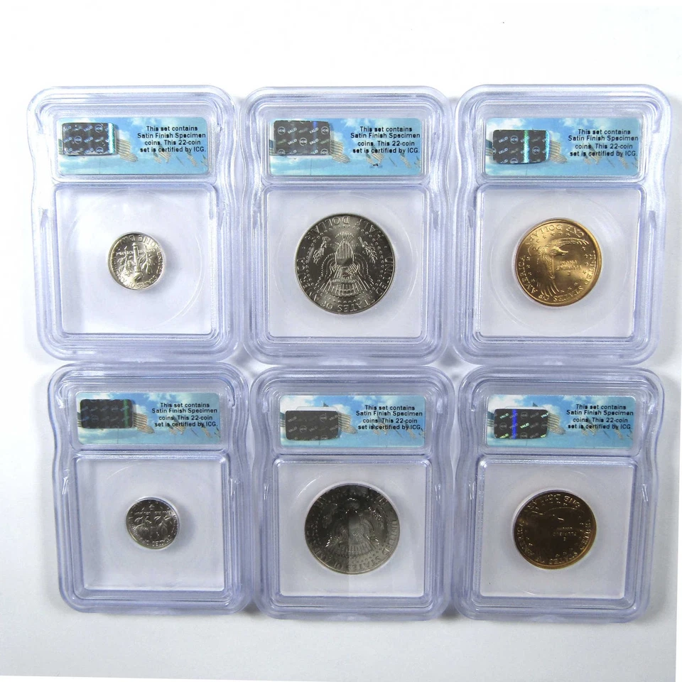 2005 Satin Finish U.S Uncirculated Mint Set SP 69 ICG SKU:CPC6628 - Image 4 of 4