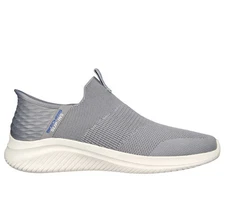 Skechers Shoes Slip Ins Men Slip On Gray Sport Memory Foam Comfort Casual 232450