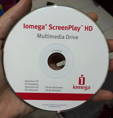DVD Iomega ScreenPlay HD Multimedia Drive 2008
