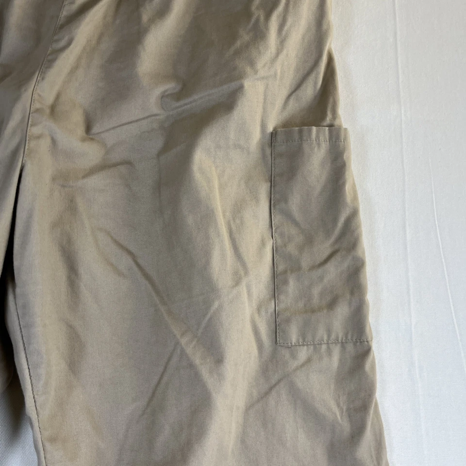 Dickies Unisex Scrub Pants Size XL – Khaki, Elastic Waist, Pockets - Image 3 of 4