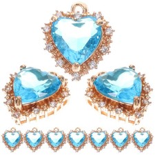  Kit 10 Pezzi Collana Ornamenti Braccialetto Ciondoli Creazione Gioielli Accessori