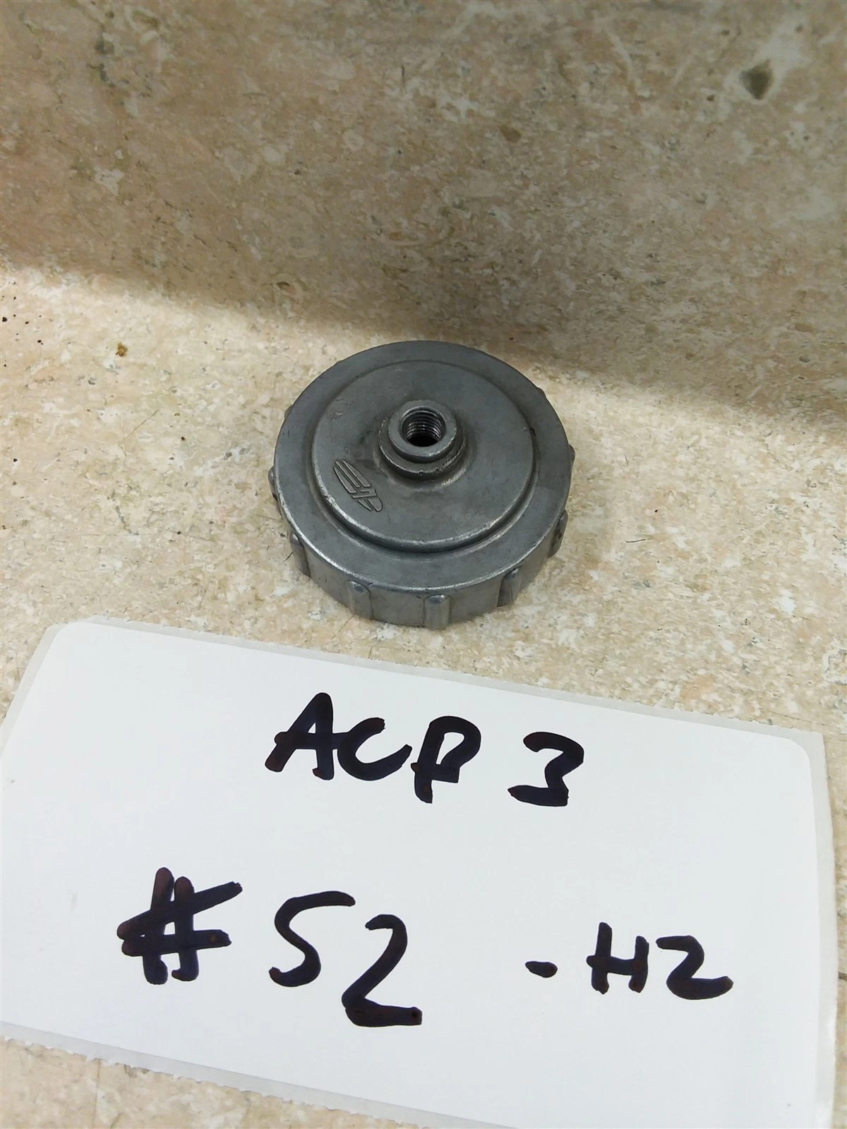 Kawasaki TRIPLE H2 750 Carburetor Carb Cap Top Cover 1970s #52 ACP-3