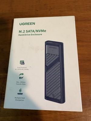 UGREEN M.2 NVMe Hard Drive ENCLOSURE - 10Gbps