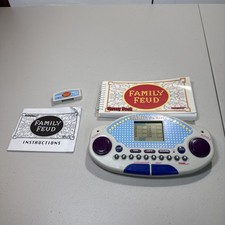Vintage 1997 Tiger Family Feud Handheld Electronic Game w/ 1 Cartridge - Tested