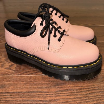 Dr Martens 8053 Quad Shoes Womens 9/Mens 8 EU 41  Pink Leather Platform Oxford