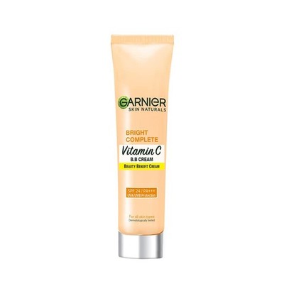 1 x 18g Garnier Vitamin C BB Cream-Bright Complete SPF24 PA+++ Beauty Cream