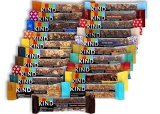 60 ASSORTED FLAVOR NUTS AND SEA SALT PLUS NUT+SEED KIND BARS