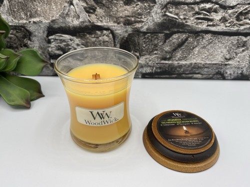 WOODWICK 🌸 Duft Kerze je 85g Knisterdocht 3er SET ROSE + MIMOSA + COCONUT 🌸 - Bild 4 von 7