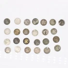 1841-1873 Seated Liberty Half Dimes United States 5c Coins Lot of 25 #C841-2