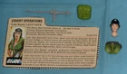 GI G.I. Joe gijoe LADY JAYE BODY PARTS + GUN + FILE CARD LOT #2 waist javelin ++