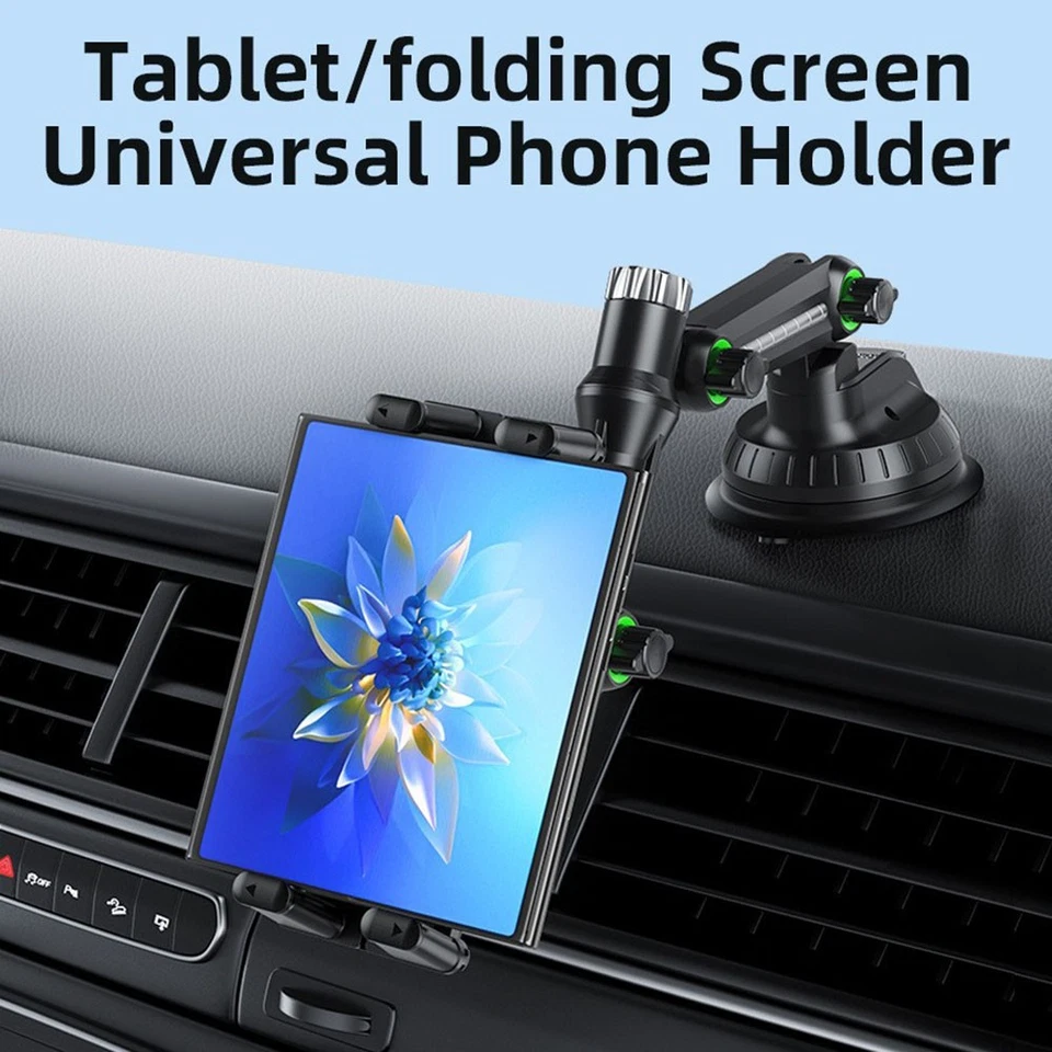 Car Mount Car Phone Holder Phone Stand For 4.7-12" iPhone iPad Tablet Universal - Image 3 of 4