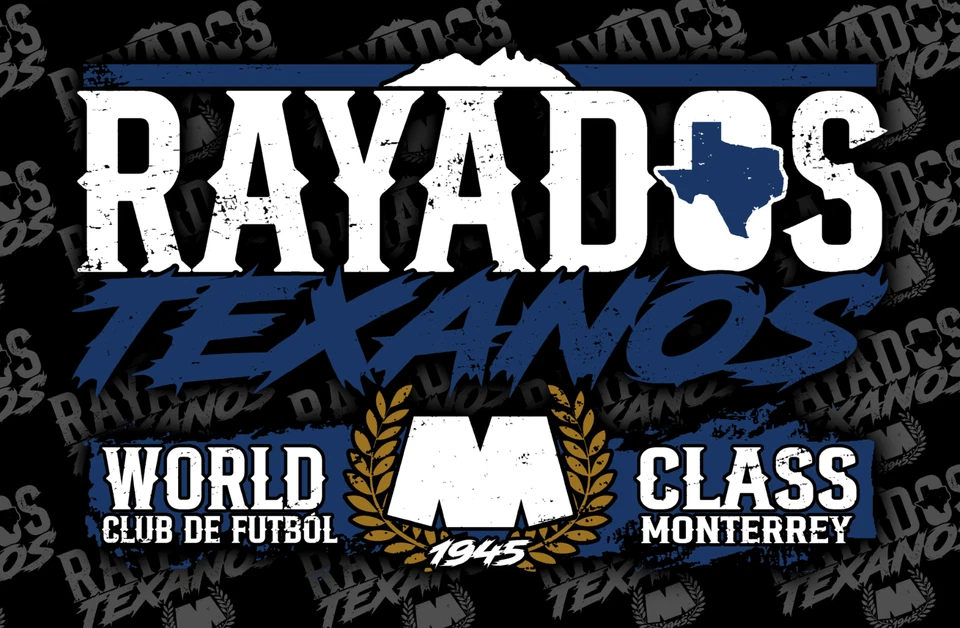 RAYADOS TEXANOS 2025! DISEÑO ACTUALIZADO CFM! Foto 2 de 3