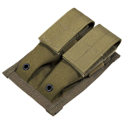 Étui Double Pistolet Airsoft Flyye Tactical – Noir, Fixation MOLLE