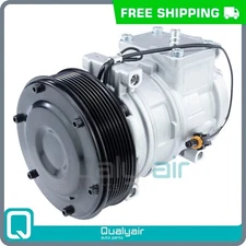 New AC Compressor fits John Deere Machines - Check Description - Denso type