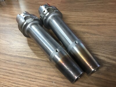 PAIR OF HAIMER 20 MM X 200 CAP HEAT SHRINK TOOL HOLDER HSK 63A SHANK