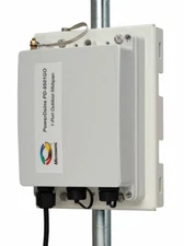 Microsemi New PD-9501GO/AC Outdoor Gigabit PoE Midspan, 60W, 802.3at, IP66, US