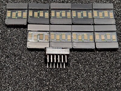HDLU-1414 4 Character Smart Alphanumeric LED Display  5x7 Rot 7-Bit ASCII 10 St.