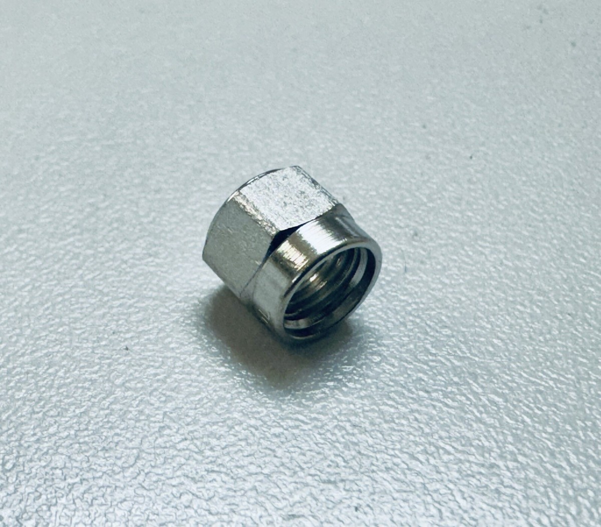 25 Amphenol SMA 905 Fiber Ferrule Nuts – Stainless Steel –Fiber