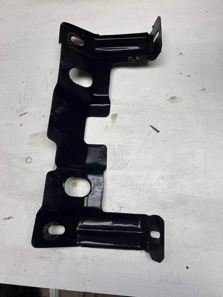 1978 1979 Ford F250 F150 truck front under hood latch shield mount bracket - Image 2 of 4
