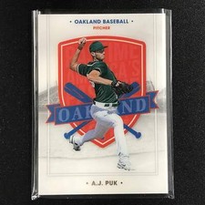 2021 Chronicles A.j. Puk Americas Pastime Base No 26